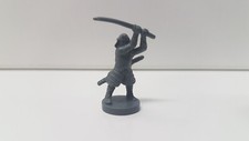 MB Shogun 1 Ronin-Kämpfer grau Brettspiel Ersatzteil MENGE VERFÜGBAR