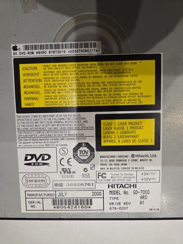 Apple dvd rom - apple, g5