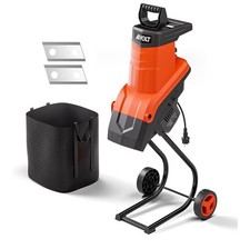AIVOLT Elektro Gartenhäcksler Messerhäcksler Holzhäcksler,2500W