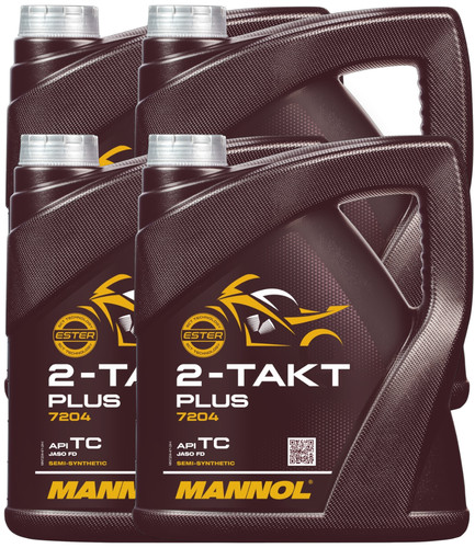4x4 liter mannol takt - liter, 2-takt