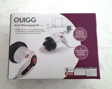 Multi-Massagegerät, ganz Körper, Vibration, Wärmefunktion, 4 Aufsätze