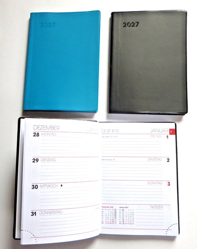 Taschenkalender 2027 modell - taschenkalender,