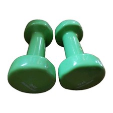 3 Kg Latex Hanteln. Wenig Genutzt. Sport Gewichte, Yiga, Pilates