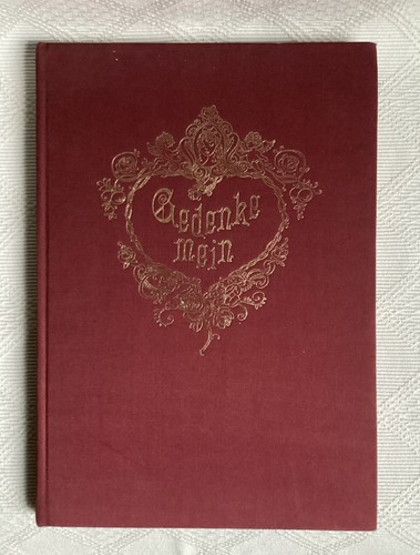 Buch gedenke mein - gedenke,