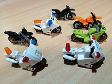 LEGO Konvolut 7 Stück Motorräder / Bikes Motorrad CITY Polizei Sammlung