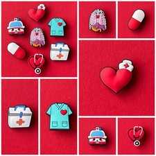 7 x Schuhstecker/Shoe Charms