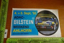 Alter Aufkleber Motorsport ADAC BILSTEIN WEEKEND Ahlhorn AMC DIEPHOLZ