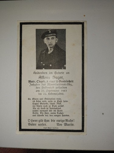 Sterbebild deathcard kia - sterbebild,