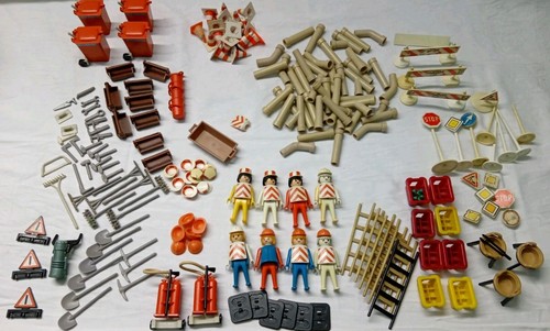 Playmobil baustelle konvolut - playmobil,
