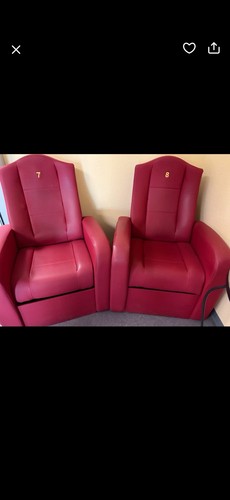Ledersessel jori corbo rot - corbo,