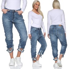 Damen Baggy Jeans Mid Rise