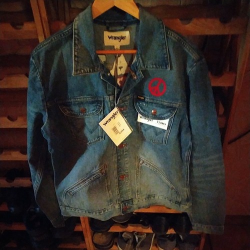 Wrangler jeansjacke the - jeansjacke,