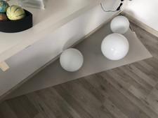 Bodenlampe mit 3 Glaskugeln (LED)