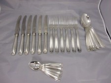 24tlg. Pott Besteck No. 782  90 versilbert 6 Pers. 