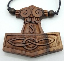 Anhänger Thorshammer Holz