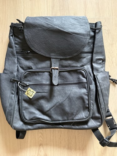 Echt leder rucksack - echt,