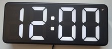 Digital Uhr große Ziffern