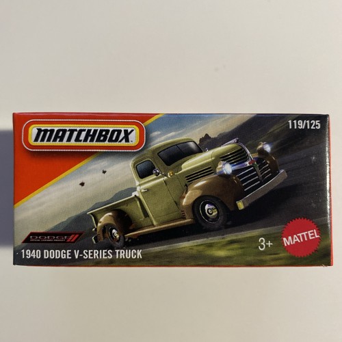 Matchbox 1940 dodge - matchbox,