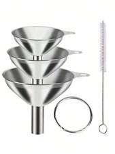 3 Stück + 1 Bürste Edelstahl