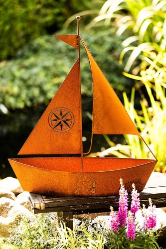 Edelrost schiff zum - zum, bepflanzen