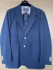 Thom Browne Sakko Blazer Jacket Italy Neu Gr 2 Designer Crinkle Baumwolle Herren