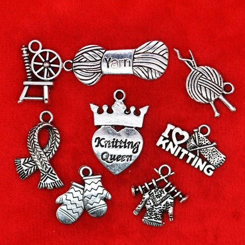 Tibetisches silber strickmotiv - tibetisches,