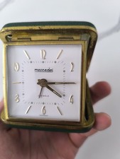 Mercedes Uhr Vintage Grün Standuhr gebraucht selten Made In Germany Rarität ab 1