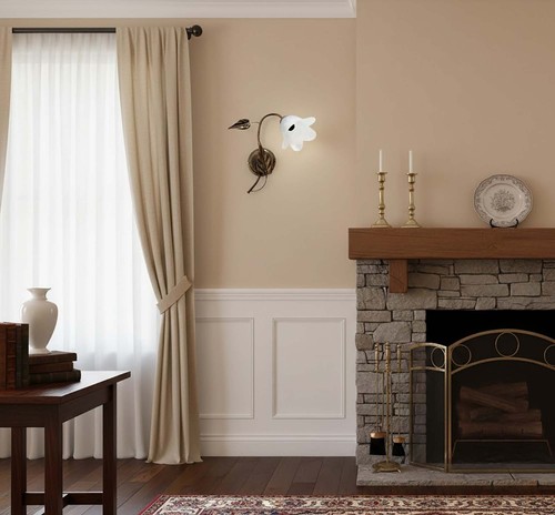 Klassische wandlampe aus - klassische,