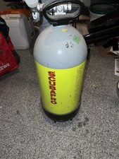 Scubapro Tauchflasche 12L, Doppelventiel, Standfuß