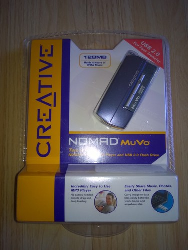 Creative nomad muvo 128mb - 128mb, mp3