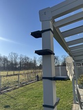 Katzentreppe Katzenleiter Katzenaufstieg Pfosten Montage individuell Abmessungen