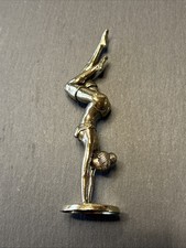 Massive Messingfigur -