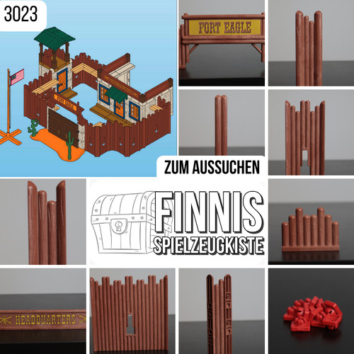 Playmobil fort eagle 3023 - fort,