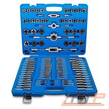 BGS GEWINDESCHNEIDEWERKZEUGSATZ 110-TLG. FEINGEWINDE M2 - M18 GEWINDE BOHRER