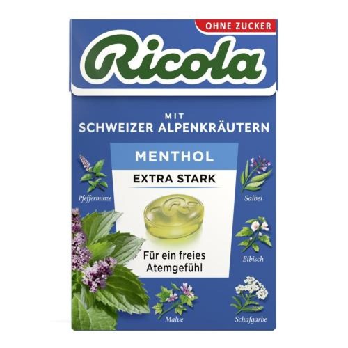 Ricola box menthol - 2x, o.z.box