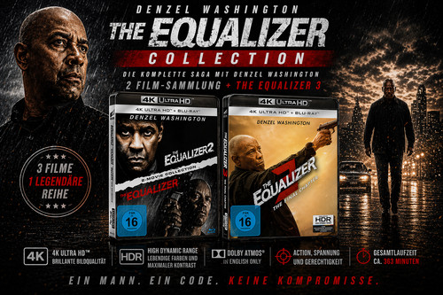 The equalizer trilogie - equalizer, 1+2+3
