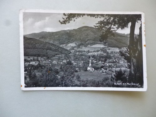 Ansichtskarte gutach mit - gutach,