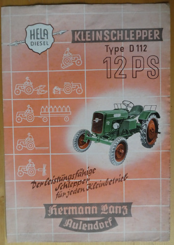 Original lanz kleinschlepper - original,