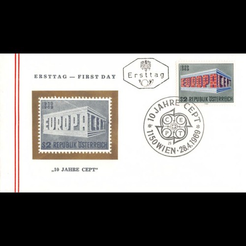 österreich fdc europa 1969 - Österreich,