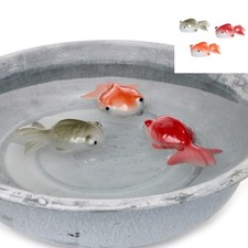 Teichdeko fisch 6x8 - teichdeko, (3er
