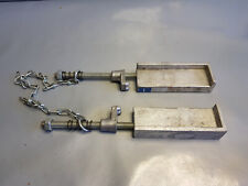 1 Paar Schraubstock Alu Schutzbacken verstellbar zum Klemmen Bundeswehr