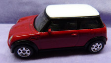 Mini Cooper  rot weiss   Welly
