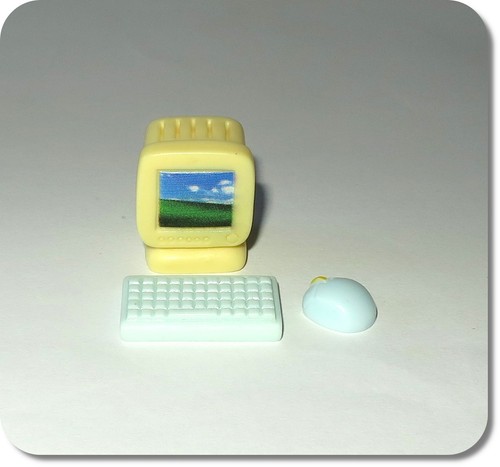 Miniatur set computer - miniatur, computer-set