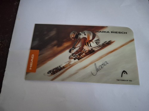 Karte maria riesch - karte,