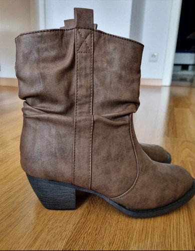 Braune stiefel ungefüttert - braune,