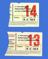 1989 --- DFB-Hallenmasters Commodore-Cup --- 2 Tage --- 2 Tickets