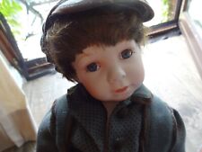 Coca Cola Junge Boy Danny Doll Porzellanpuppe FRANKLIN MINT Sammler