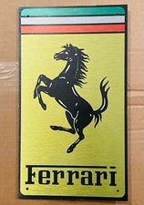 Tolles Schild Ferrari | 30x17cm | Alu | Wie Neu