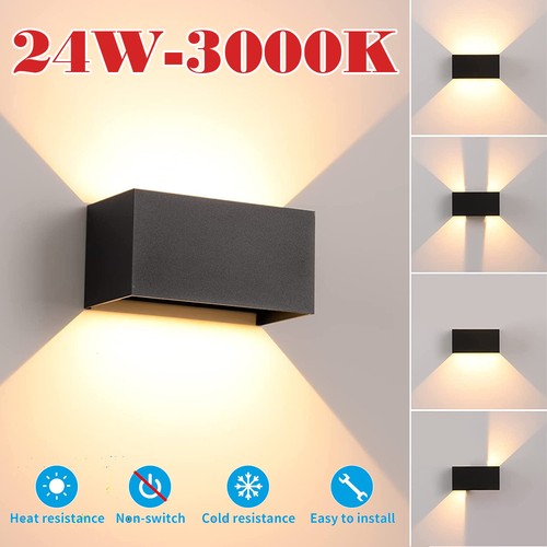 Led cube wandlampe - wandlampe, würfel