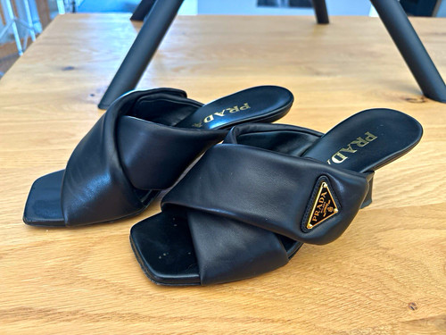 Prada damen leder mules - leder,